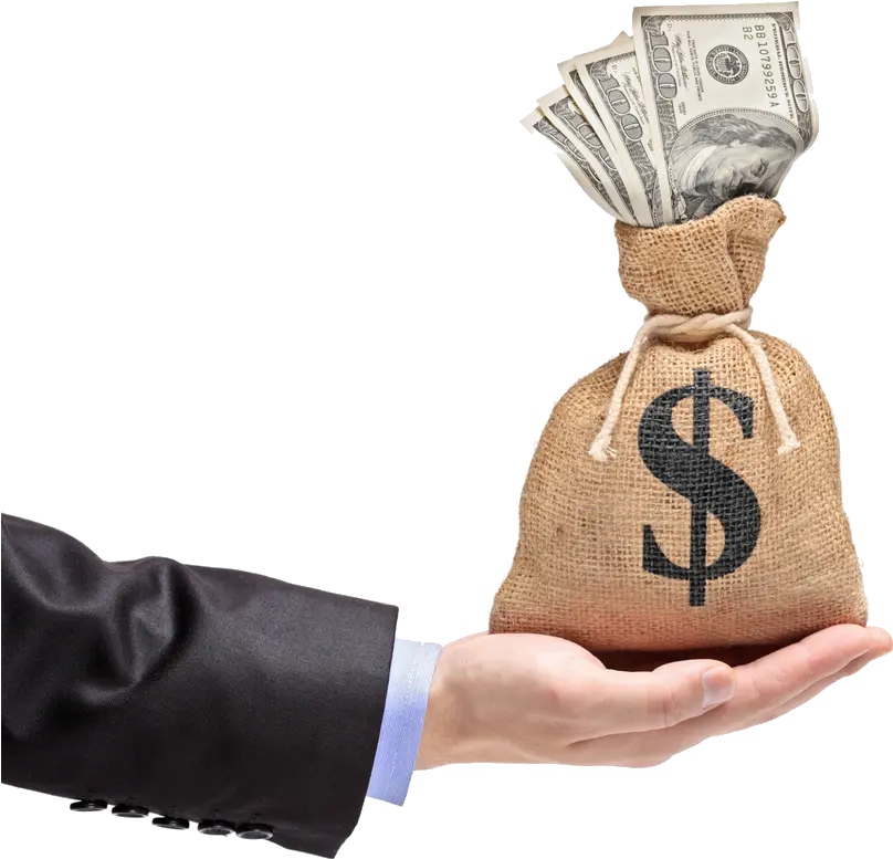  Hand Holding Money Png Transparent Hand Holding Money Png Bag Of Money Png