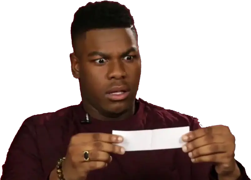  Ryan Tatum John Boyega Reading Tweets Bad Png