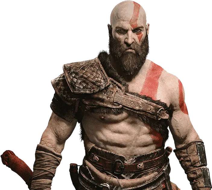  Download Kratos God Of War 4 Render Full Size Png Image Kratos God Of War Costume War Png