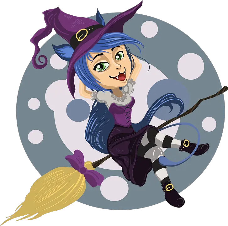  Halloween Cute Clipart Transparent Png 110k Cliparts Witch Transparent