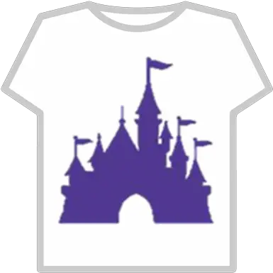  Disney Castle Roblox Crew Neck Png Disney Castle Silhouette Png