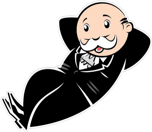  Sticker Maker Mr Monopoly Stickers Fictional Character Png Monopoly Icon