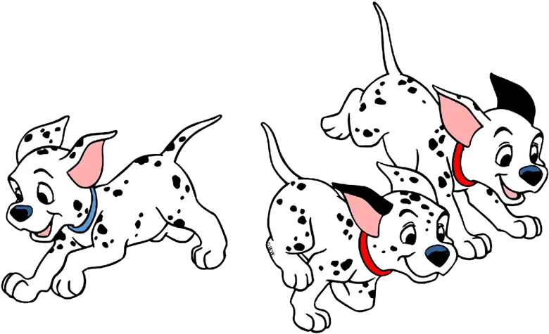  101 Dalmatians Puppies Clip Art 101 Dalmatians Png Puppy Clipart Png