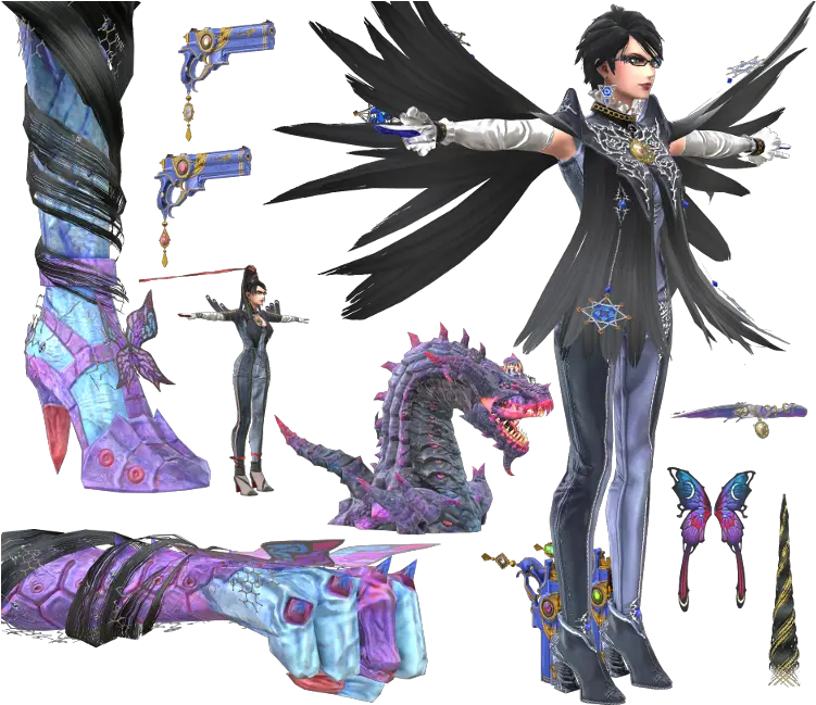  Nintendo Switch Mythical Creature Png Bayonetta Png