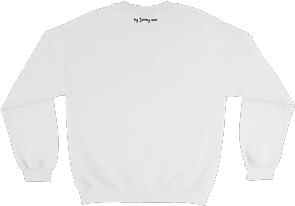  Spaceship Sweatshirt White Crew Neck Sweatshirt Png Sweater Png