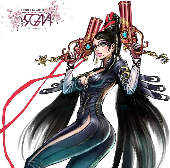  Bayonetta Transparent Long Hair Bayonetta Render Png Bayonetta Png