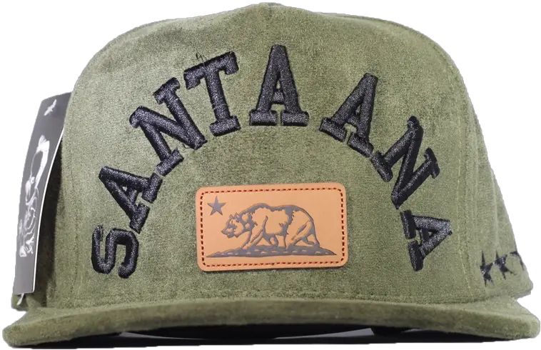  Santa Ana Snapback Olive Green Unisex Png National Parks Bear Icon