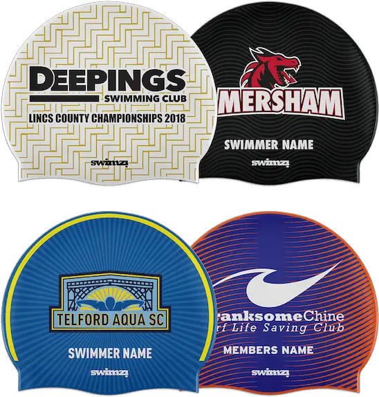  Custom Swim Caps Swimzi Graphic Design Png Bullet Club Png