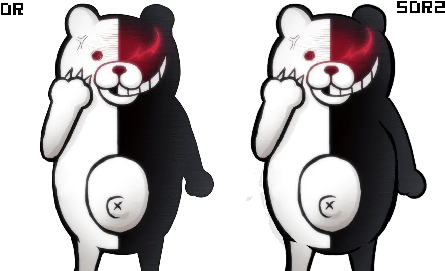  Download Hd View Samegoogleiqdbsaucenao Monokuma Comparison Png