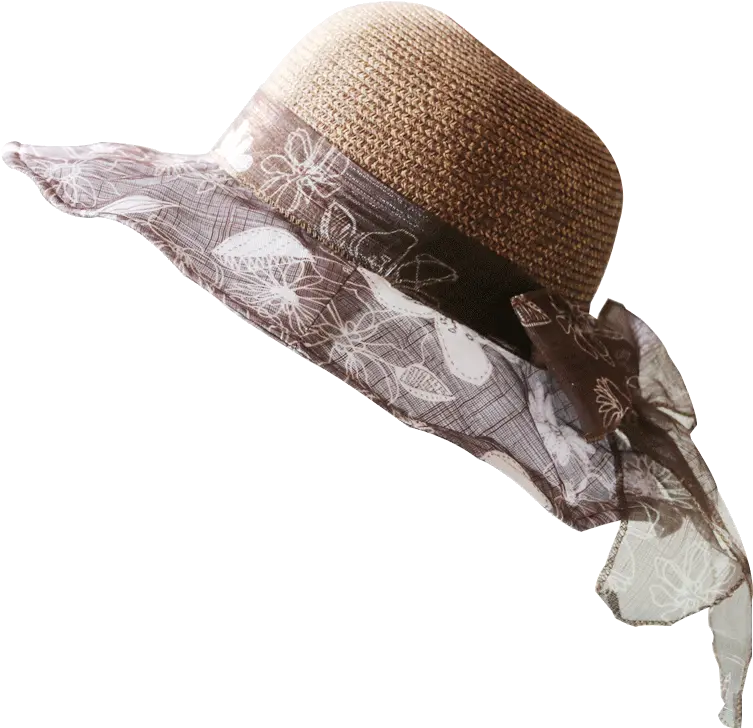  Straw Hat Png Fedora Straw Hat Png