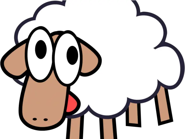  Lamb Clipart Barnyard Animal Cartoon Transparent Sheep Png Funny Profile Icon