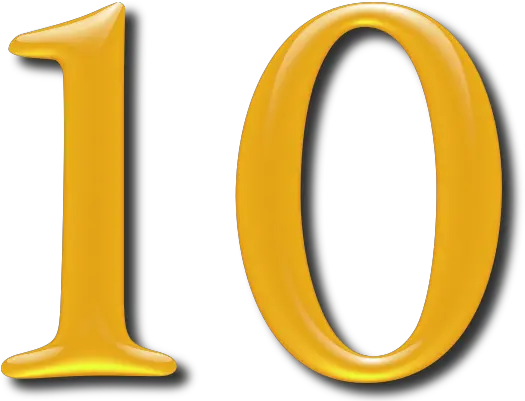  Numbers Icon Clipart Number 10 Transparent Png 10 Png