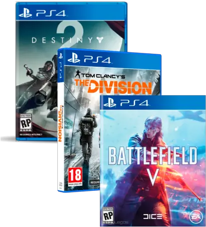  Combo Ps4 Battlefield Destiny Destiny 2 Ps4 Png Battlefield V Png