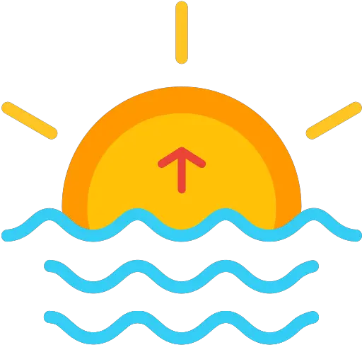  Sunrise Icon Myiconfinder Evening Sunset Icon Png Sun Rise Png