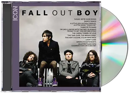  Icon Cd Icon Fall Out Boy Png Pop Icon Clothing