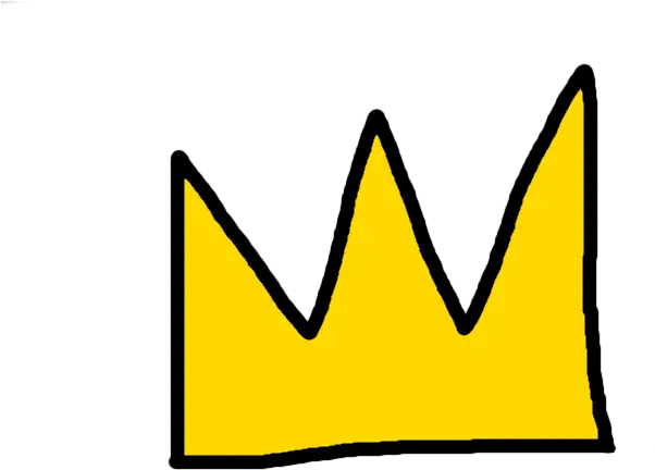  Transparent Basquiat Crown Png Image Horizontal Crown Png Transparent