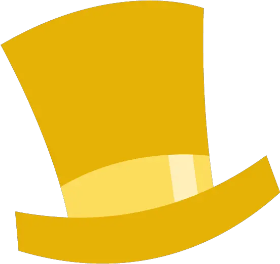  Gold Tophat Gold Top Hat Png Top Hat Logo