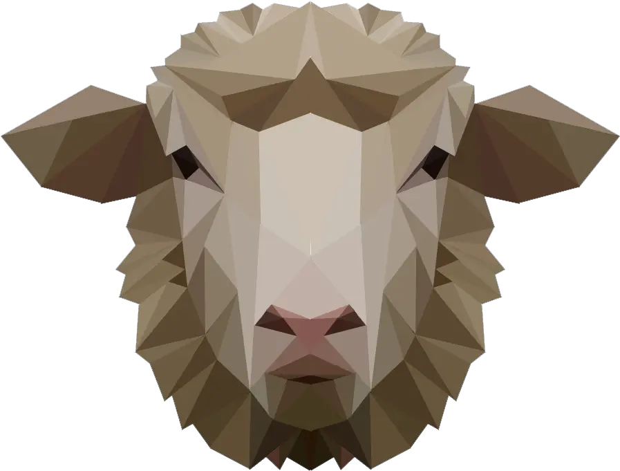  Png Clipart For Designing Projects Low Poly Animals Png Sheep Png