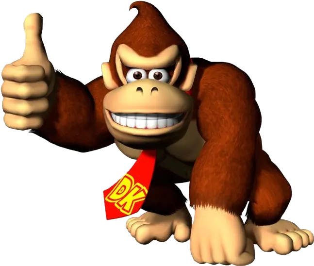  Donkey Kong Transparent Png Clipart Donkey Kong Thumbs Up Kong Png