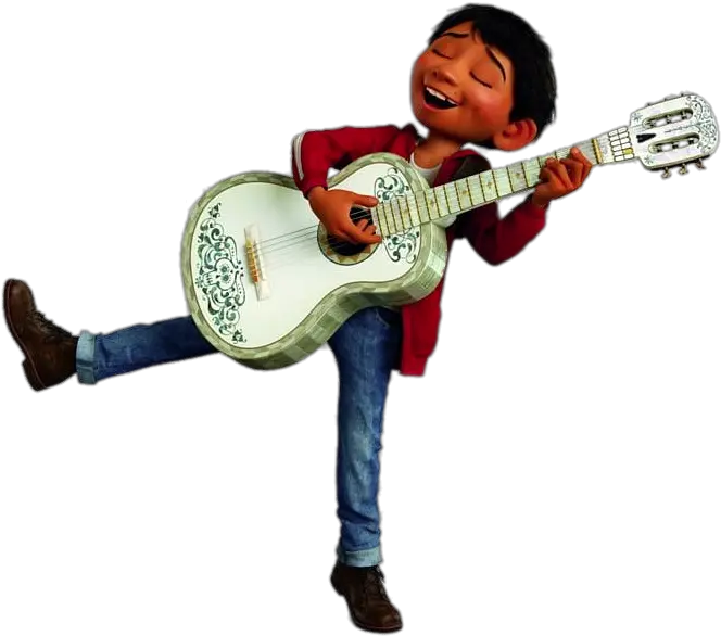  Miguel De Rivera Playing Coco Miguel Png Guitar Png