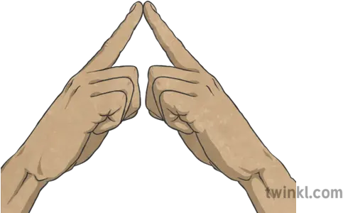  Fingers Twinkl Sign Language Png Angle Png