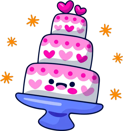  Wedding Cake Stickers Free Food And Restaurant Stickers Cake Decorating Supply Png Hello Kitty Icon Pack