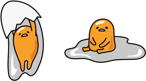  Gudetama Falling Cursor U2013 Custom Happy Png Gudetama Transparent