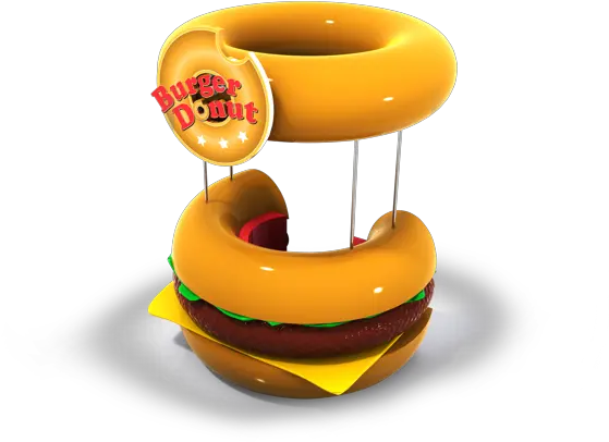  Burger Donut Logo Booth Design Burger Booth Design Png Donut Logo