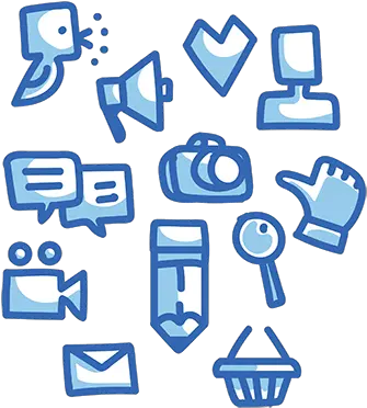  Social Media Management Web Design Blackpool Vertical Png Rated Designs Social Icon Pack