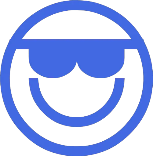  Royal Blue Emoticon 2 Icon Free Royal Blue Emoticon Icons Emoji Thumbs Up Png Cool Anime Icon