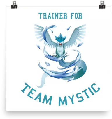  Buy Tee Shirt Pokémon Go Team Mystic 2 From Pokeworldnews Language Png Team Mystic Icon