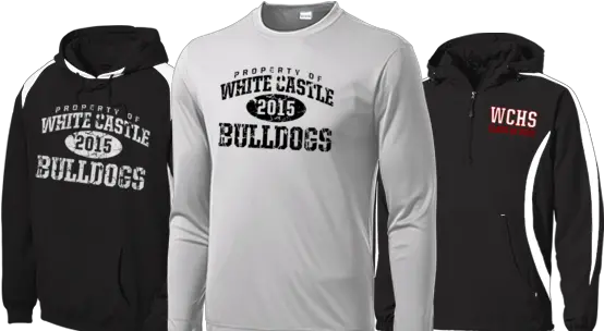  White Castle High School Apparel Store Long Sleeve Png White Castle Icon