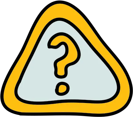  Question Mark Icon In Doodle Style Language Png Yellow Icon With Exclamation Point