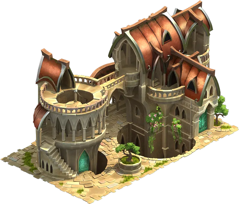  Filer Elves Residential 27png Elvenar Wiki En Elvenar Castle Elf Fantasy Icon