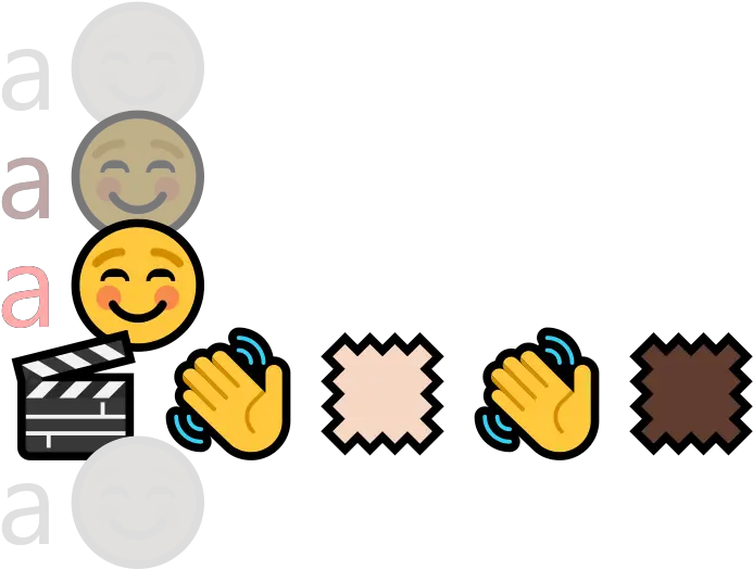  How To Put Skin Toned Emojis Black Thumbs Up White Thumbs Happy Png Emoji Icon Answers Level 48