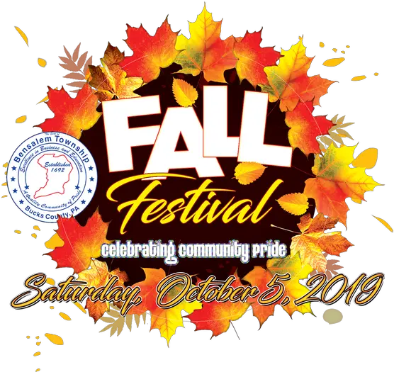  2019 Bensalem Fall Festival Autumn Png Fall Festival Png