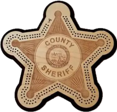  Sheriff Badge Cribbage Board Emblem Png Sheriff Badge Png