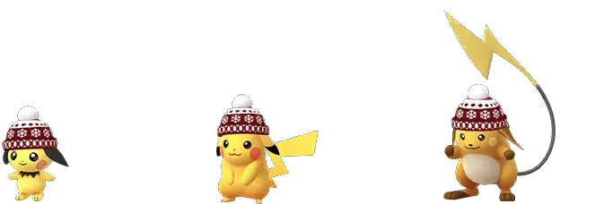  Pokémon Go Holidays 2019 Infopedia U2013 Gaming2gether Media Raichu Beanies 2019 Shiny Png Pichu Png