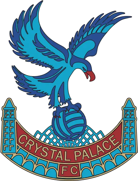  Fc Crystal Palace Late 70u0027s Early 80u0027s Logo Download Cristal Palace Logo Png Green Crystal Icon