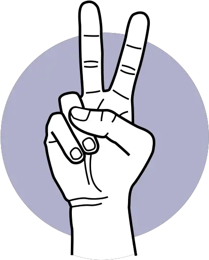  Hand Icon Gestures Peace Victory Win V Sign Png Win Icon