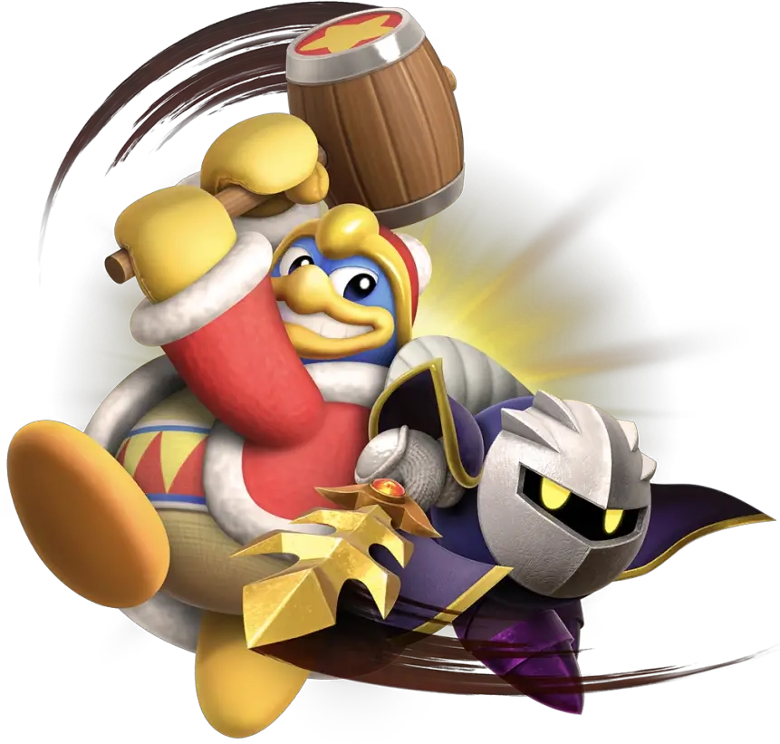  Meta Knight And Dededes Relationship Kirby Fighters 2 Meta Knight Png King Dedede Icon