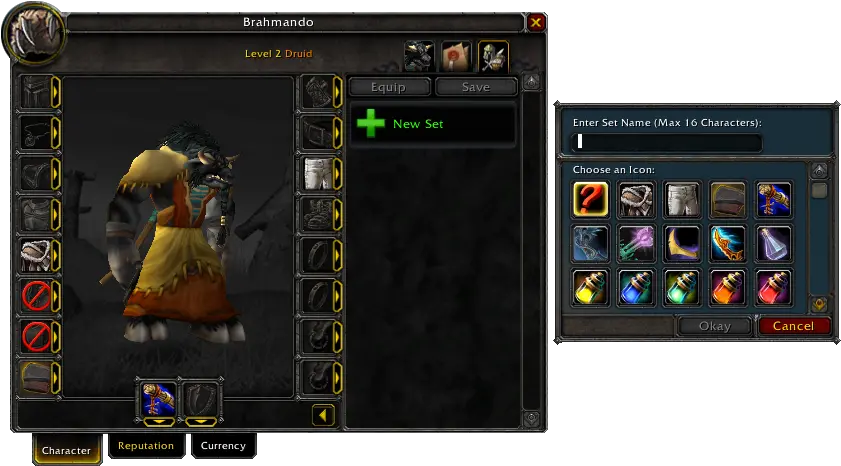  Equipment Slots For Followers Legion Fictional Character Png Wow Paladin Class Icon