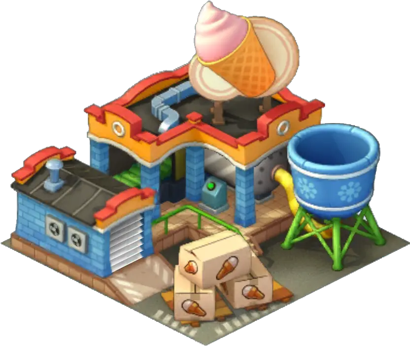  Ice Cream Factory Township Wiki Fandom Building Sets Png Sour Cream Icon