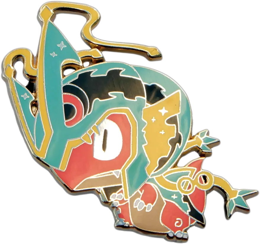  Grumpii Poke Hard Enamel Pin Png Mega Rayquaza Icon