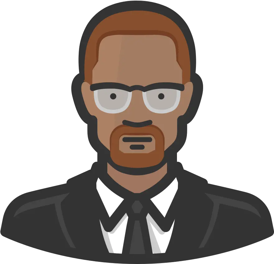  Malcolm X Icon Free Avatars Iconset Diversity Diversity Avatars Icon Png X Icon Png