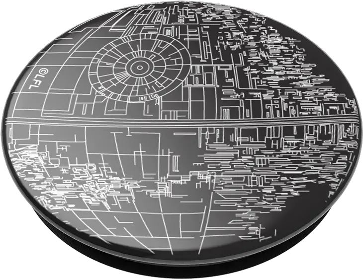  Aluminum Death Star Popgrip Dot Png Death Star Icon