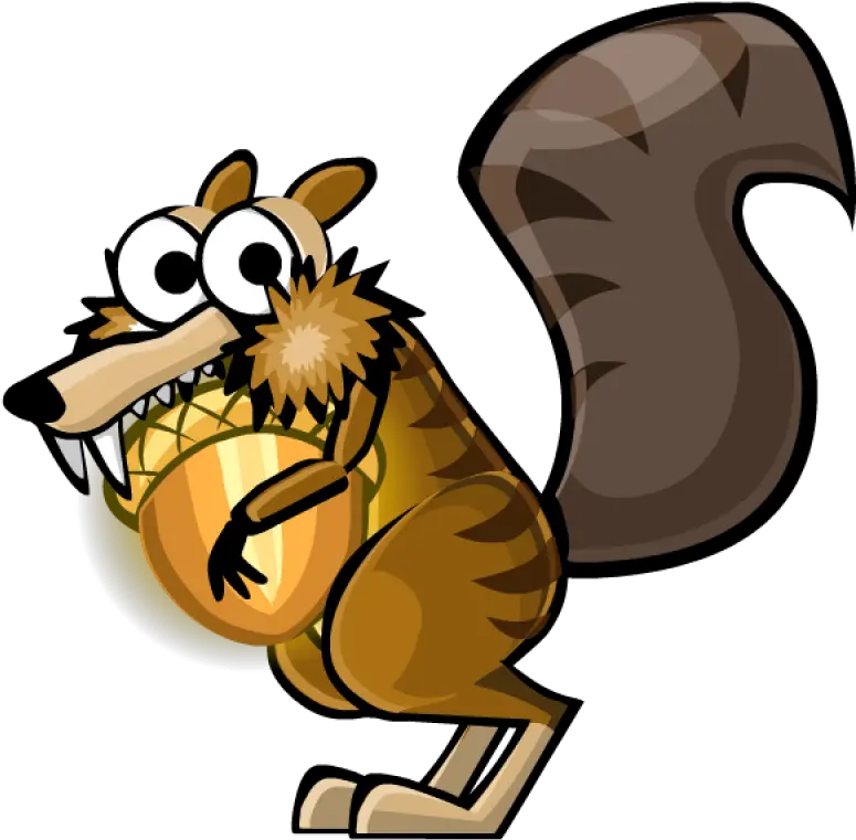  Ice Age Squirrel Png Clipart Ice Age Scrat Cartoon Squirrel Png