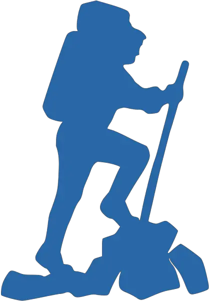  Hiker Png Svg Clip Art For Web Download Clip Art Png Backpacker Silhouette Snow Shovel Icon