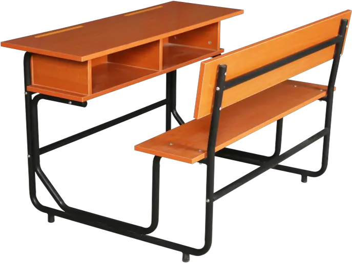  Download 2 Person Student Plastic School Desk And Chair School Desk Image Png School Chair Png