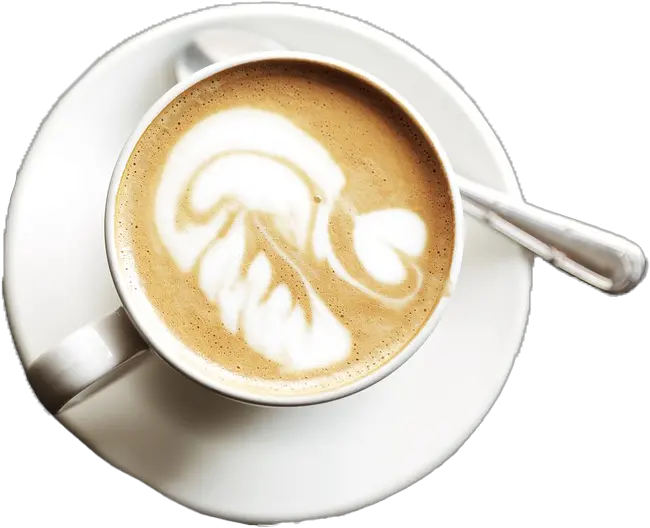  Drinks Png Images Real Saucer Latte Png